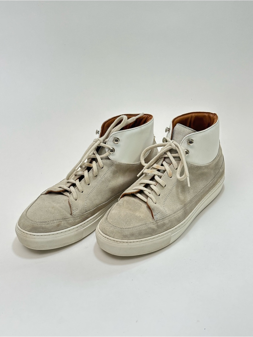 Taft Men's Fifth Ave High Top Leather Handcrafted Lace-up Sneaker